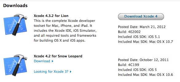 Download xcode 4.2 for mac
